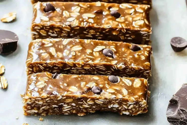 Barres protéinées maison