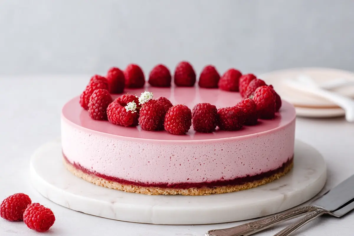 bavarois framboise