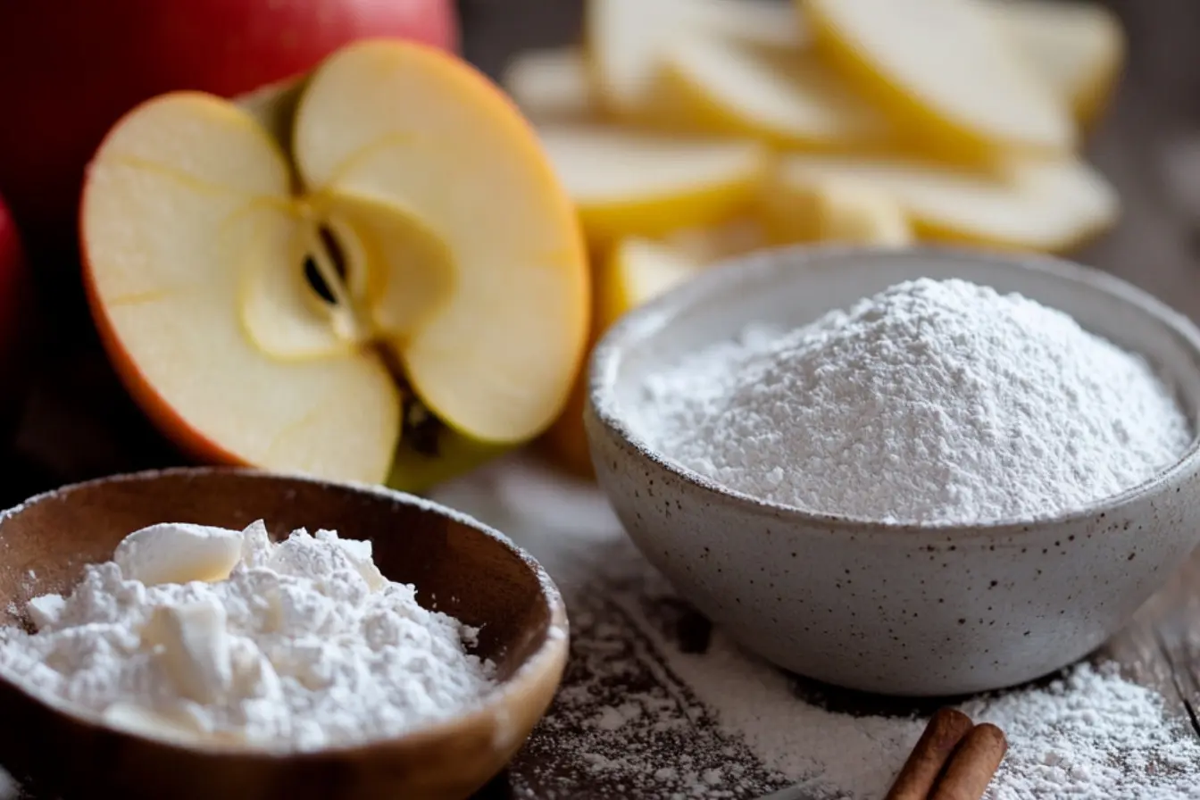Beignets à la pomme 2 beignets à la pomme