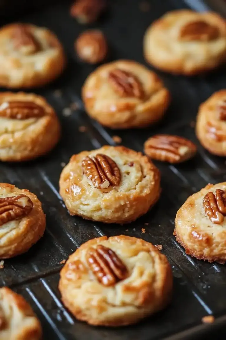 Biscuits au beurre de noix de pécan