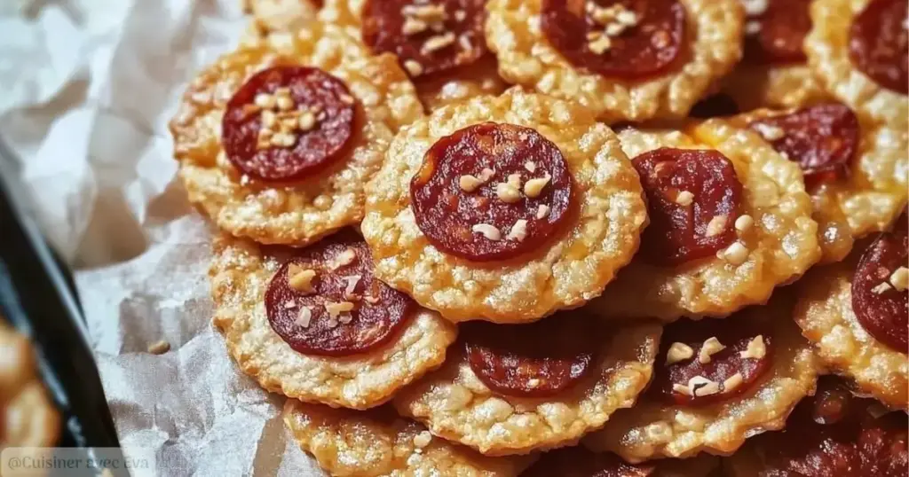 Biscuits au Chorizo : Des Petites Bouchées apéritive croustillante –