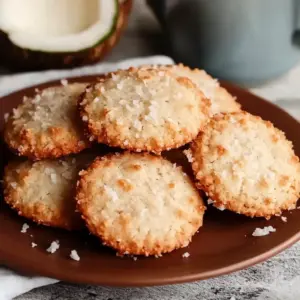 Biscuits fondants à la noix de coco