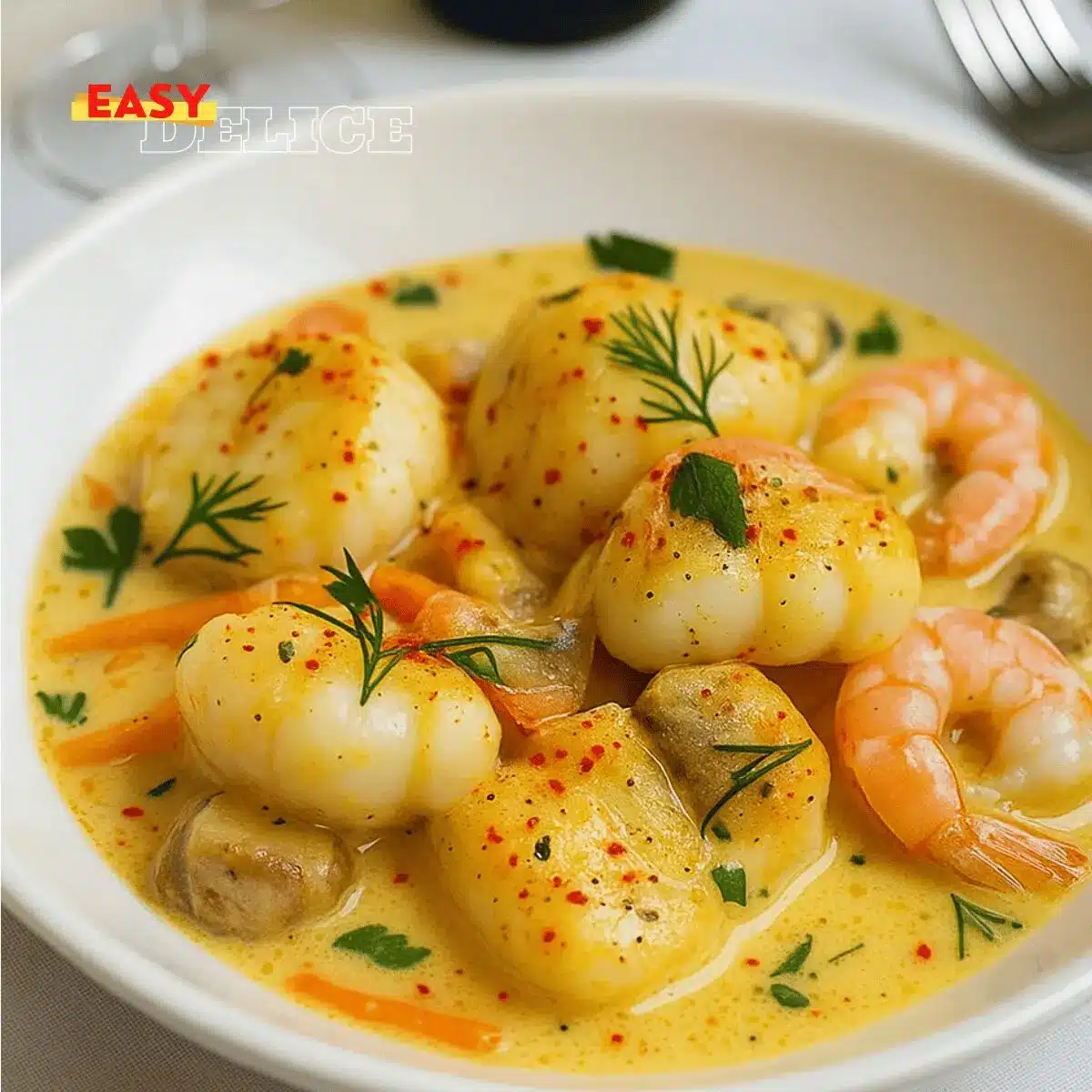Recette de Blanquette de Poissons au Lait de Coco et Curry : Exotique et Savoureuse 2 blanquette de poissons lait de coco curry