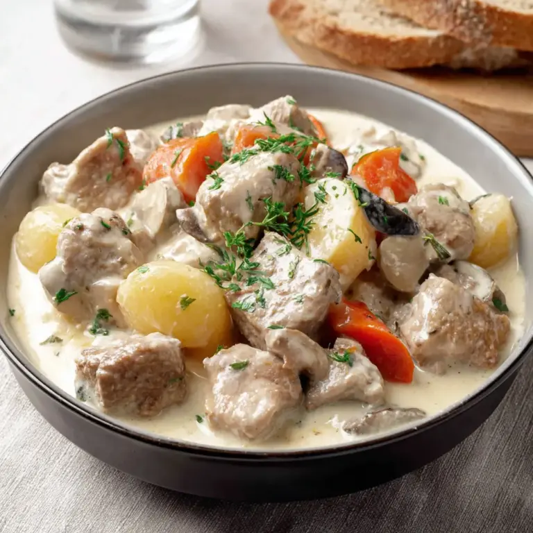 La véritable blanquette de veau à l’ancienne (pour 6 personnes) – Quick Recette