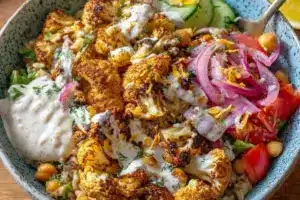 Bol de Quinoa aux Légumes Rôtis et Épices