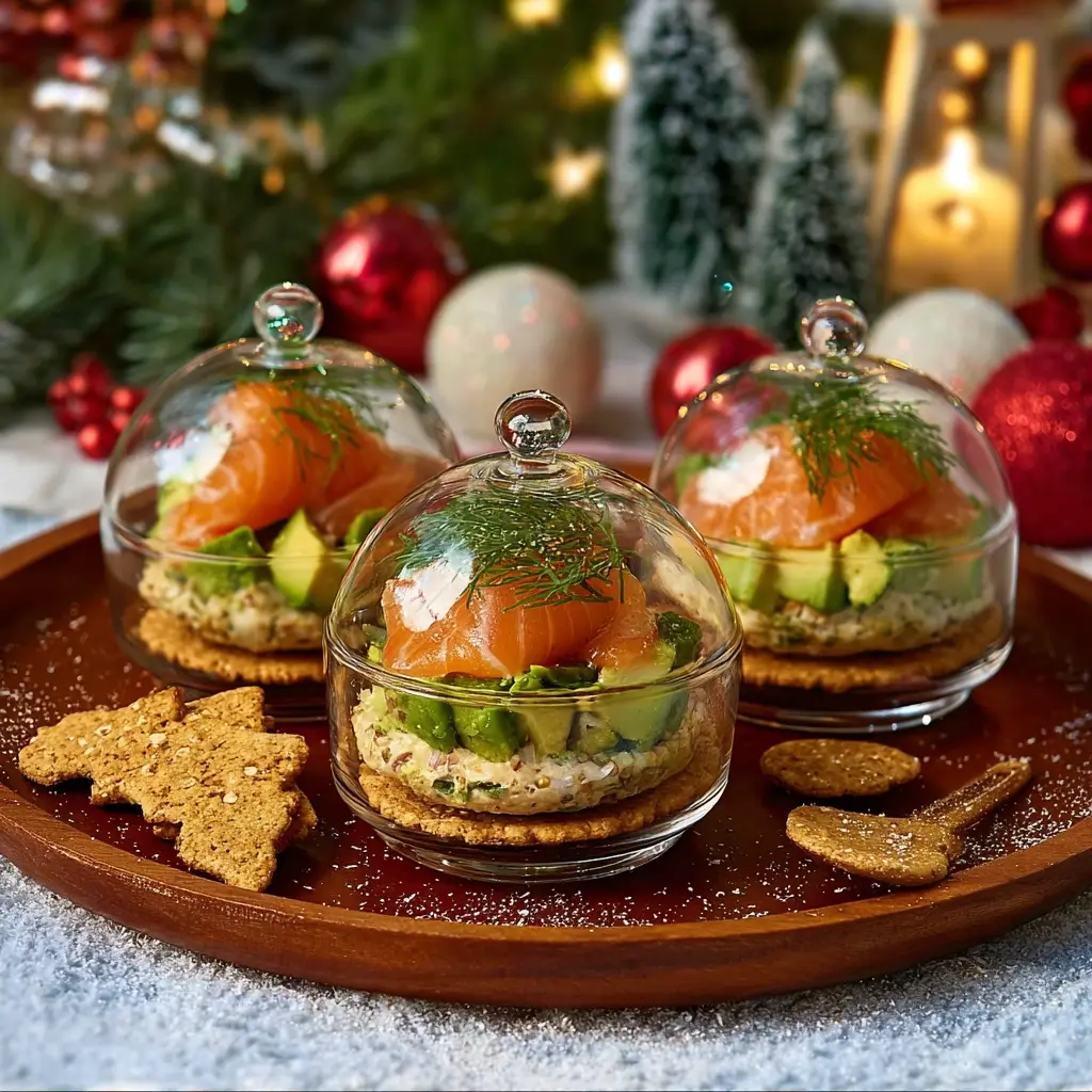 Boules de Noël au saumon – Recette Facile & Exquise (5 Étapes Simples)