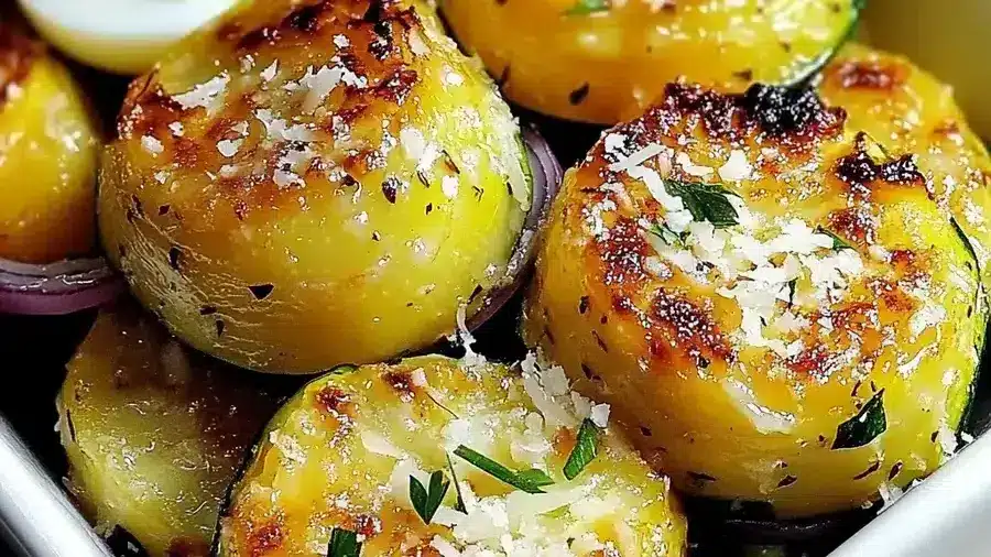Boulettes courgettes au four Rapides et Savoureuses