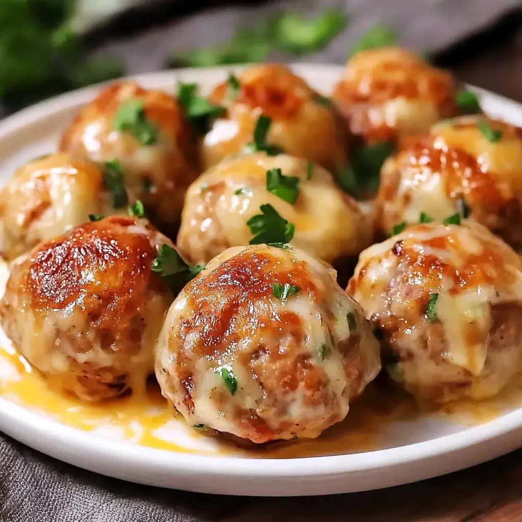 Boulettes de Poulet au Fromage