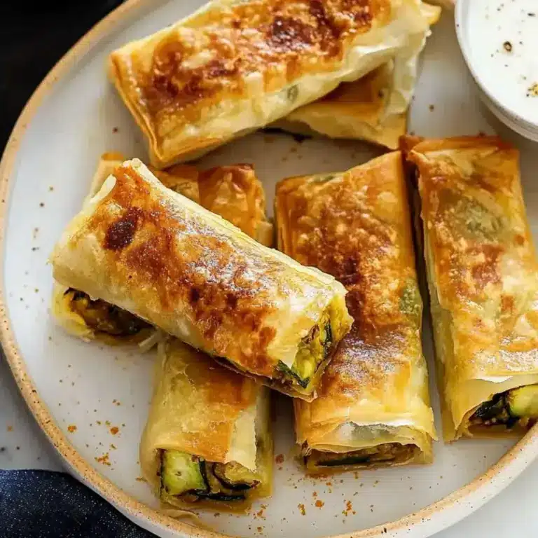 Recette De Bricks De Courgettes, Curry Et Feta