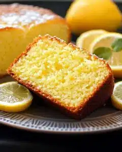 Cake au citron aérien et parfumé