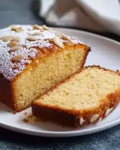 Cake moelleux aux amandes et au yaourt