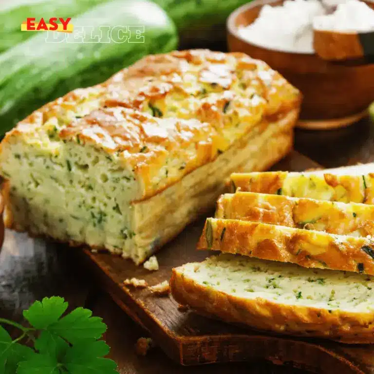 Cake aux Courgettes : Une Recette Moelleuse et Savoureuse – EasyDélice : Recettes Faciles et Gourmandes