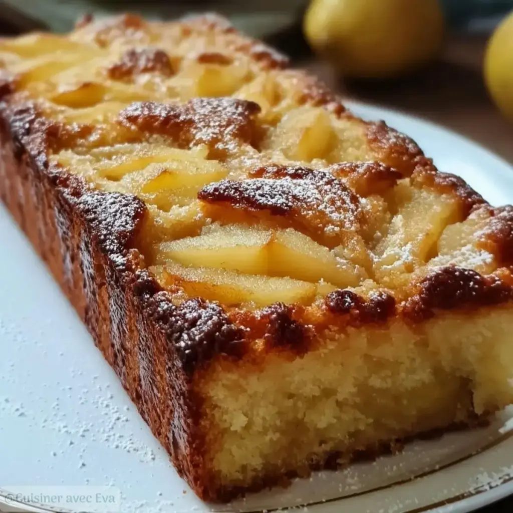 Cake aux pommes fondantes : la recette facile et irrésistible –