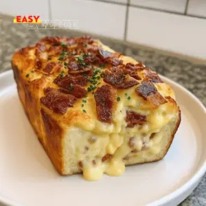 Cake au camembert et lardons façon Laurent Mariotte