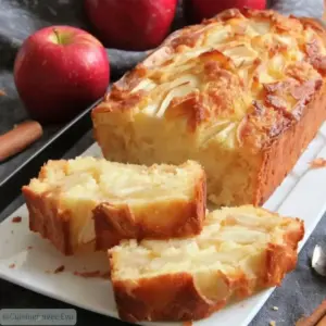 Cake fondant pomme-vanille