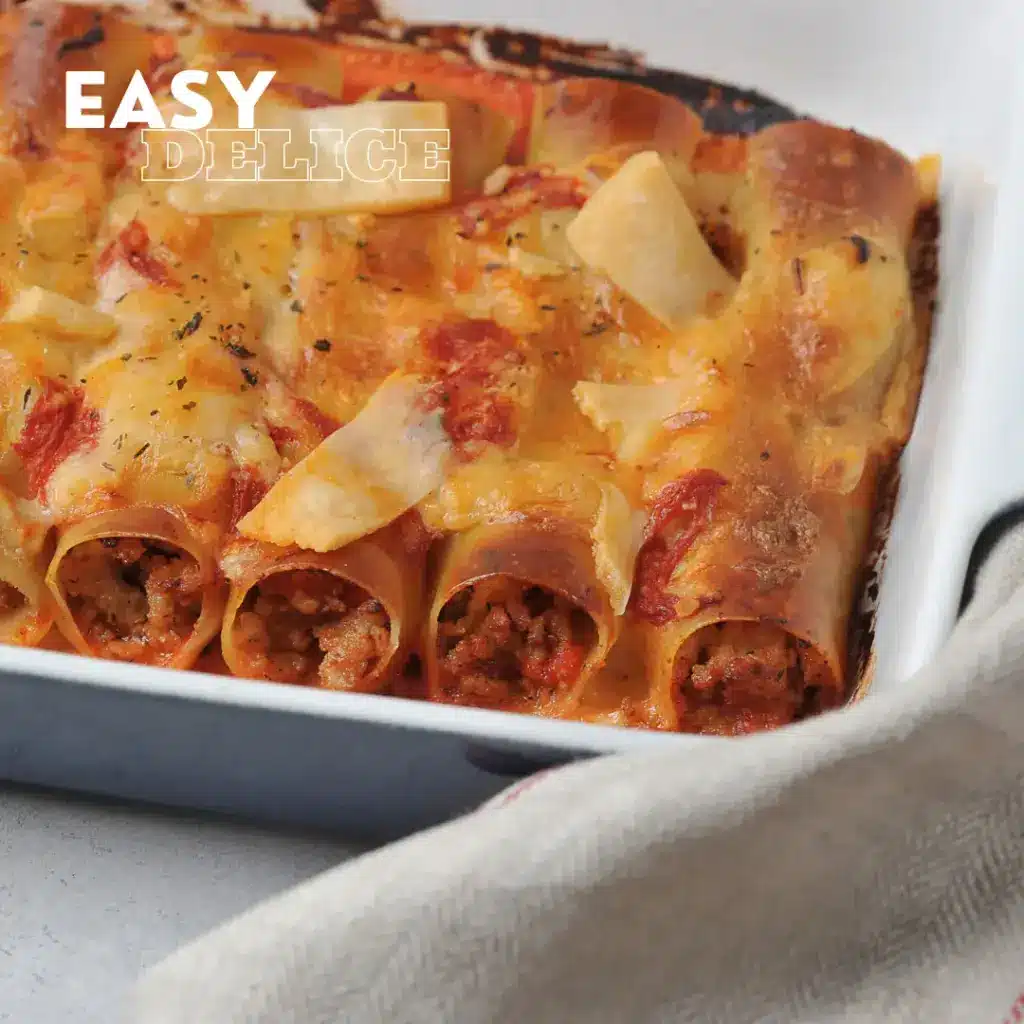 Recette Cannelloni Italienne : Idée Recette Authentique et Facile