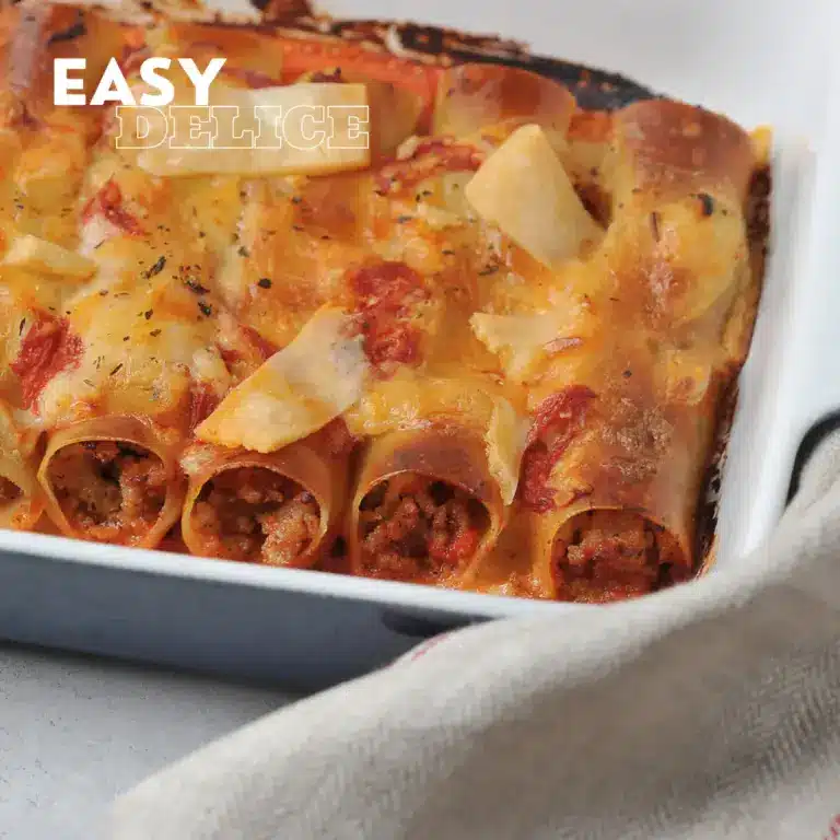 Recette Cannelloni Italienne : Idée Recette Authentique et Facile