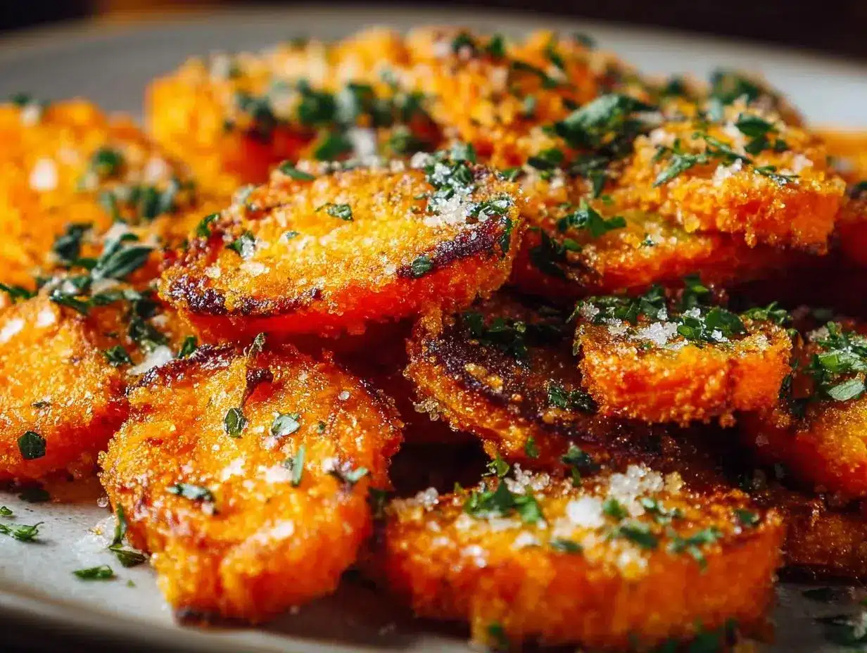 Carottes écrasées croustillantes : 450g de plaisir 2 carottes écrasées croustillantes