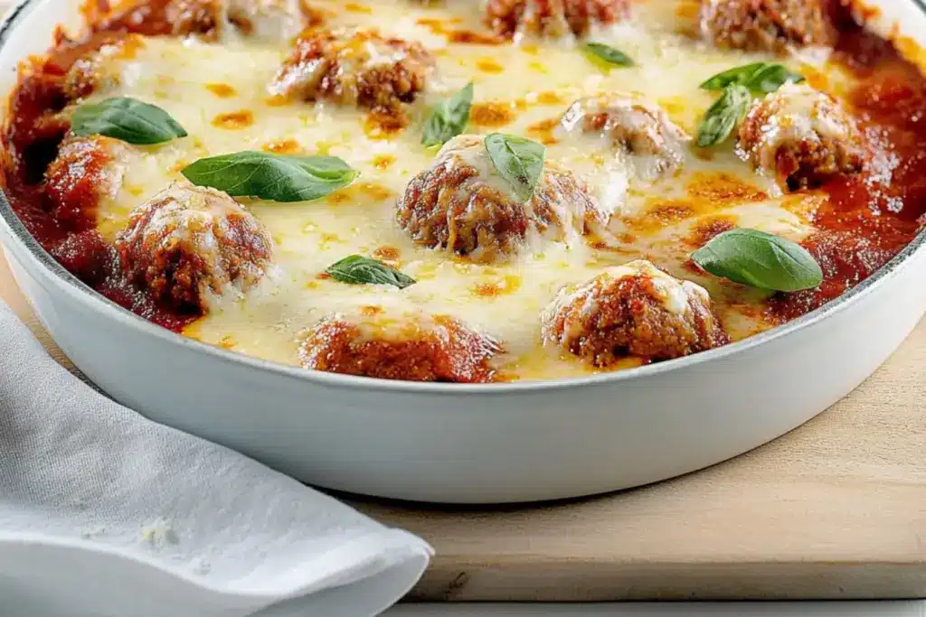 Casserole de boulettes au porc