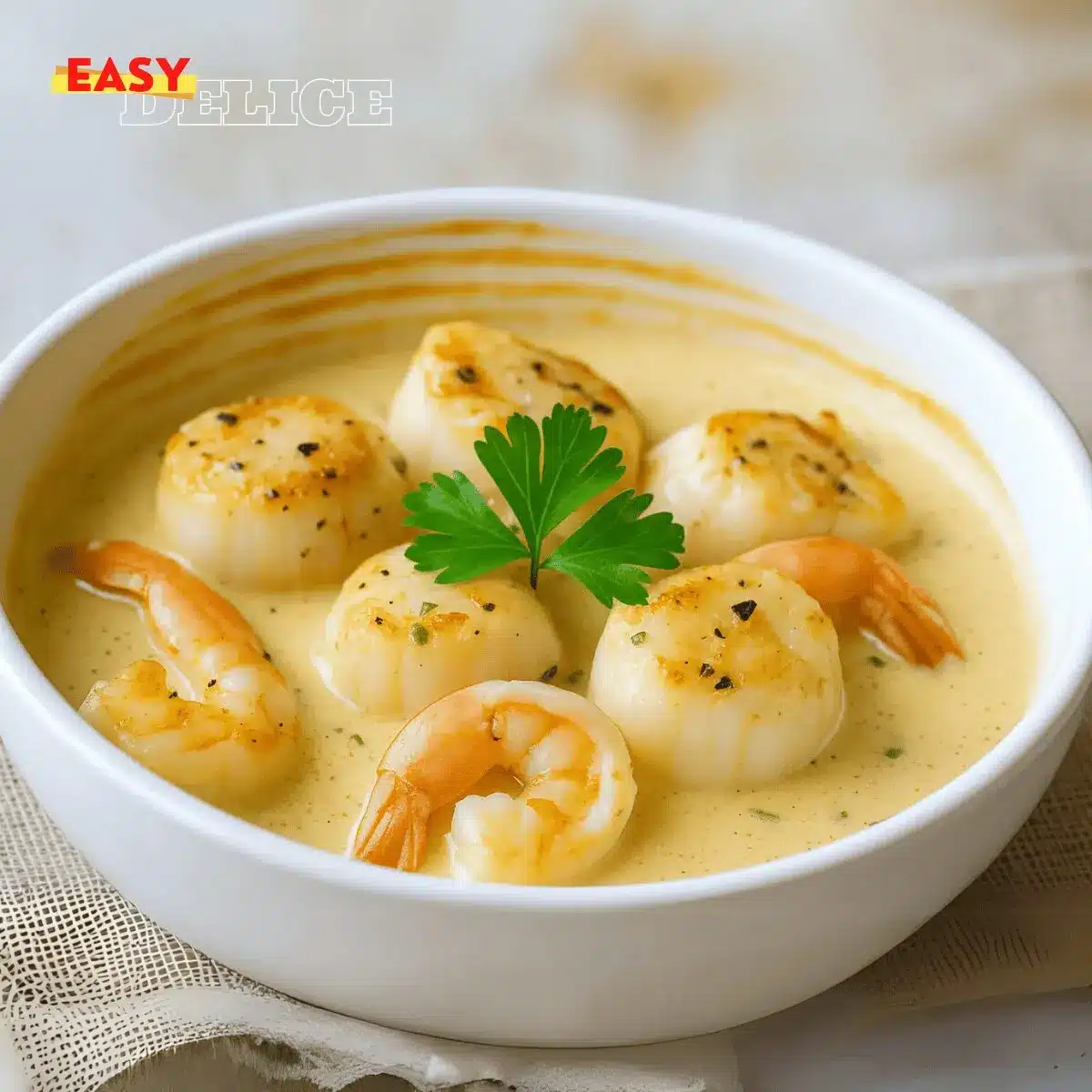 cassolette poissons crevettes