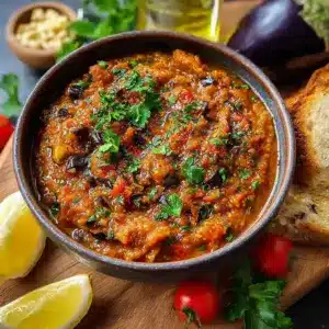 Zaalouk : Caviar d’aubergine marocain
