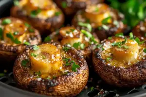 Champignons Croustillants à la Friteuse à Air