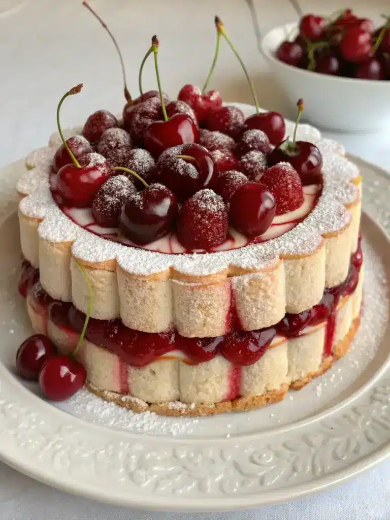 Comment Faire une Charlotte aux Cerises Maison Parfaite? – Manger Délicieux