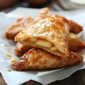 Chaussons aux pommes frits traditionnels