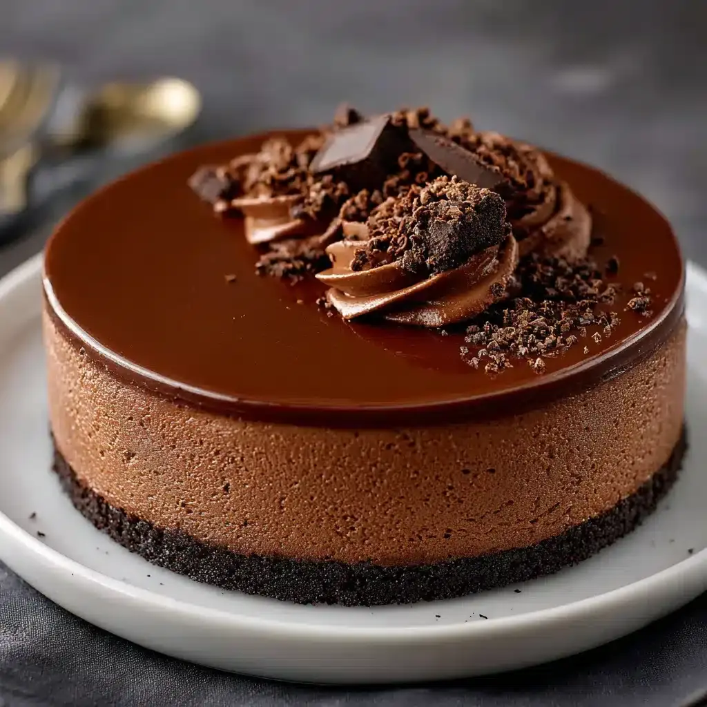 Cheesecake au Chocolat sans Cuisson 2 cheesecake au chocolat sans cuisson