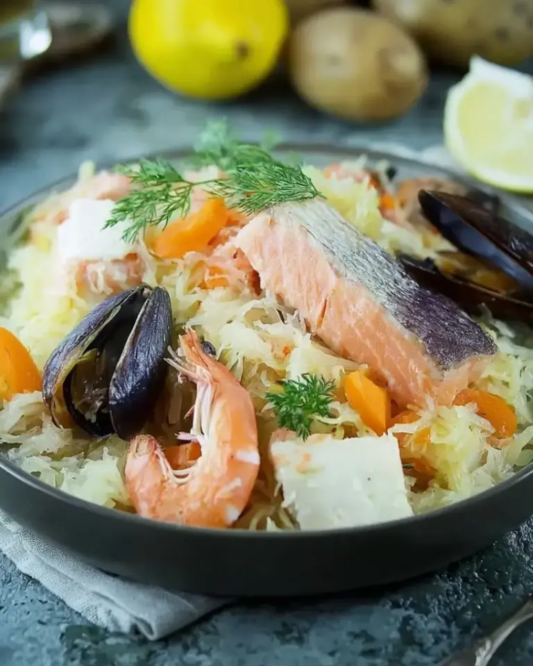 Choucroute de la mer rapide