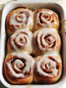 Cinnamon Rolls Fondants Maison