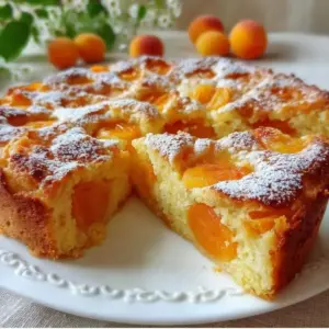 Clafoutis aux abricots traditionnel