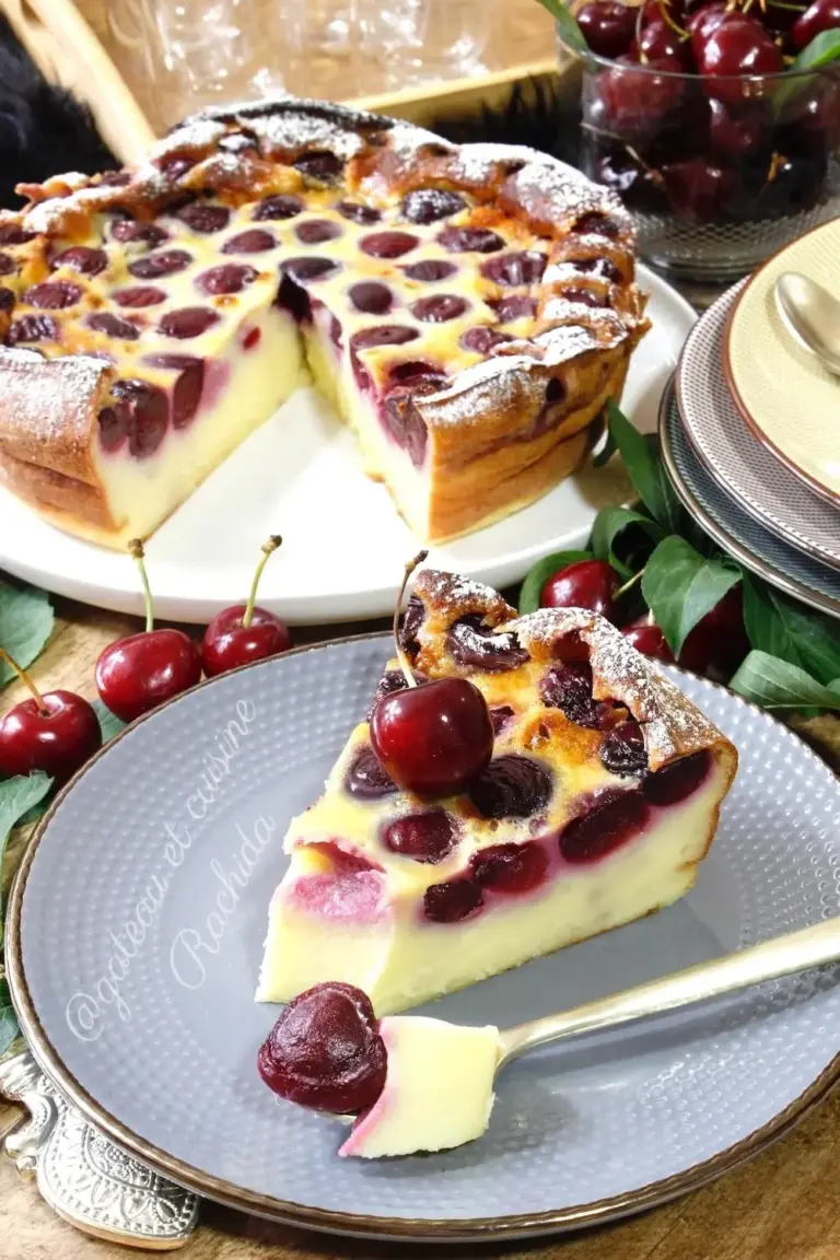 Clafoutis aux cerises de Ladurée ( le meilleur )