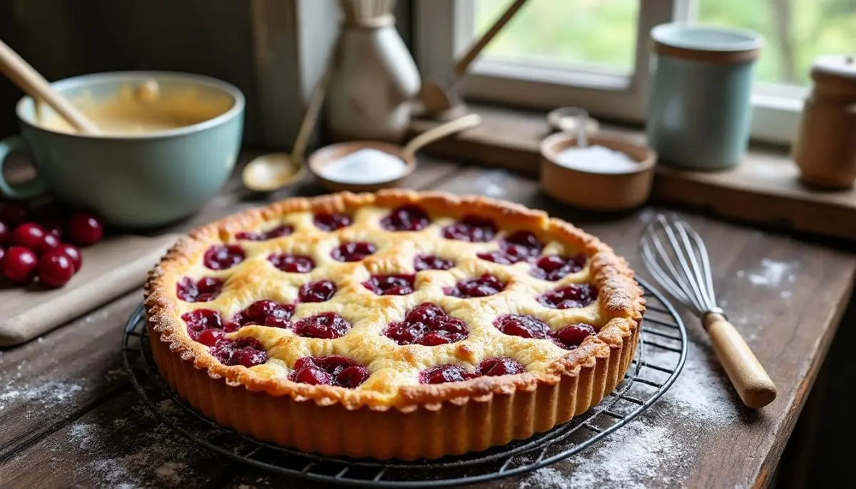 clafoutis aux cerises ne retombe jamais