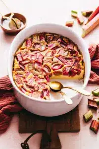 Clafoutis Rhubarbe