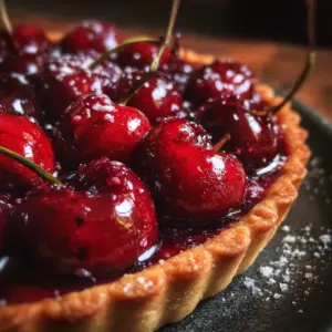 Compote Acidulée de Cerises Amères