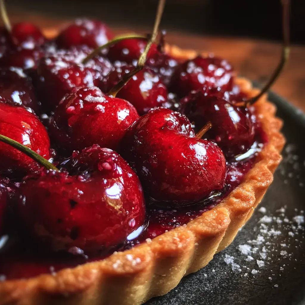 Juicy Fresh Organic Tart Cherry