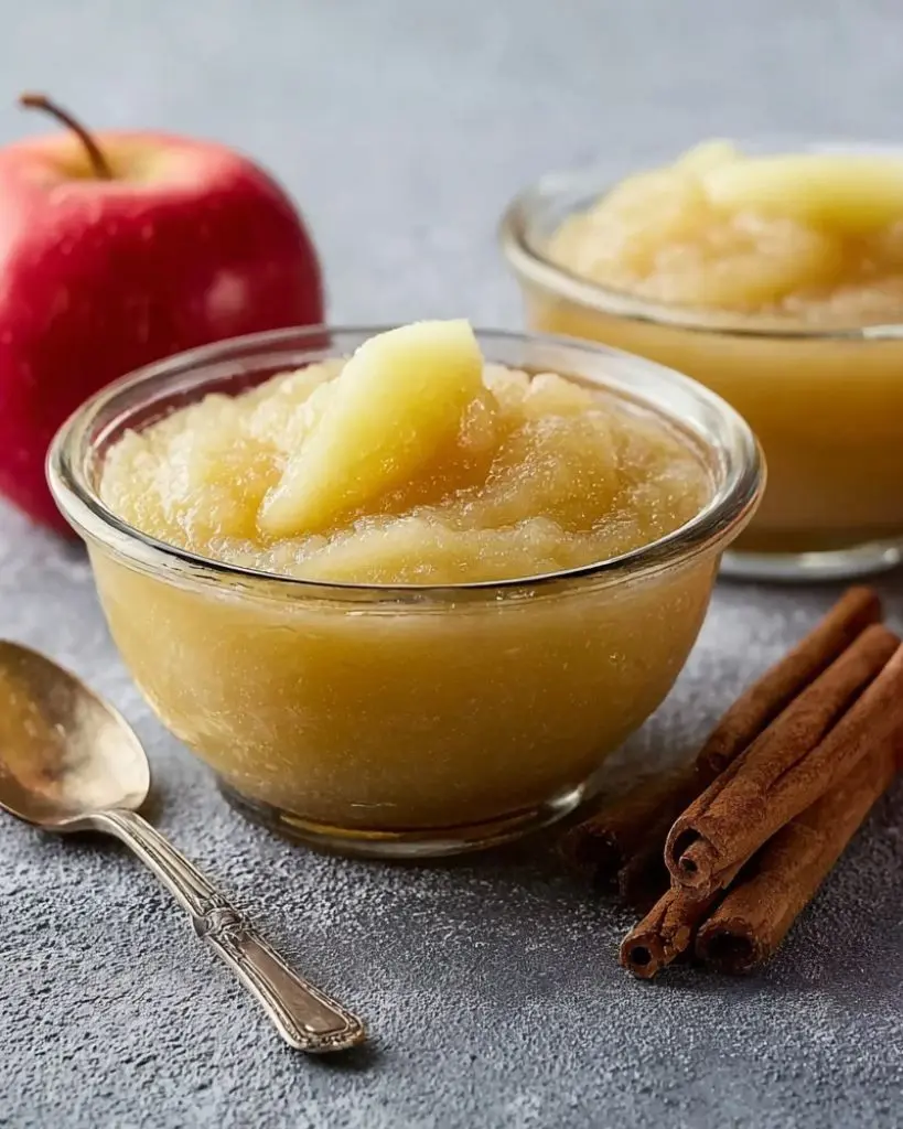 Compote de pommes maison