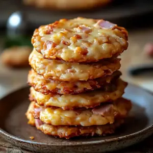 Cookies salés au fromage et légumes