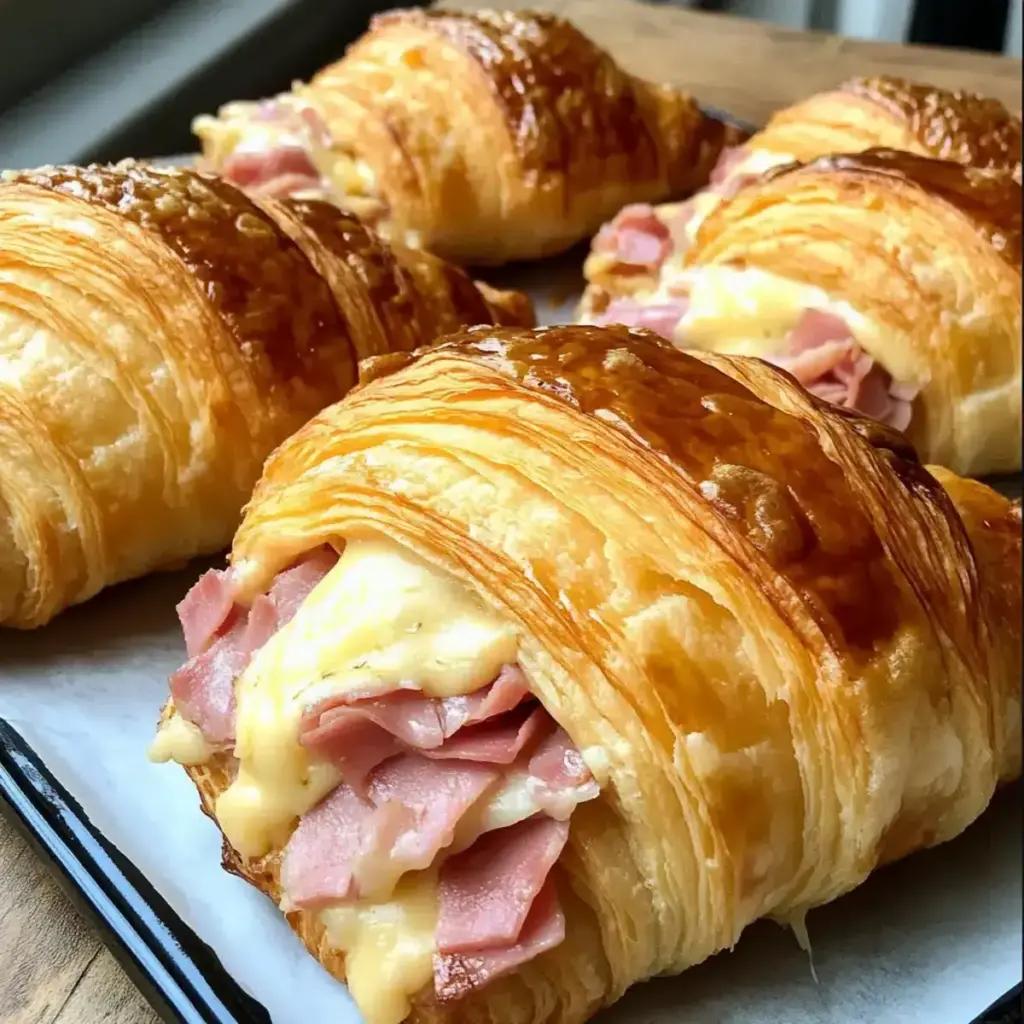 Le Meilleur Croissant au Jambon et Fromage : Simple et Savoureux