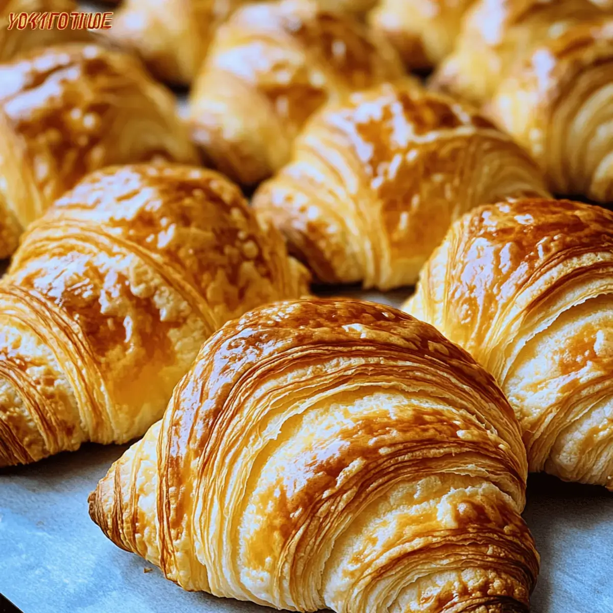 Croissants au Yaourt : La Meilleure Recette Sain et Gourmande 2 croissants au yaourt