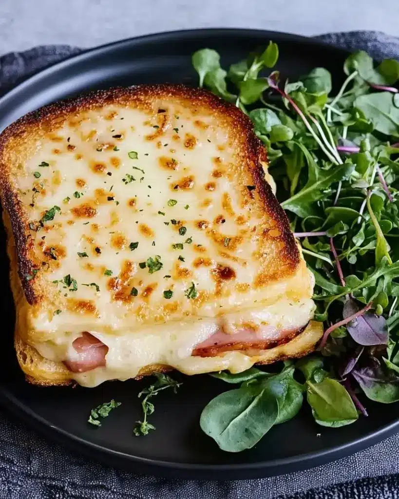 Croque-monsieur au Airfryer