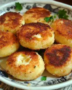 Croquettes de pommes de terre maison croustillantes