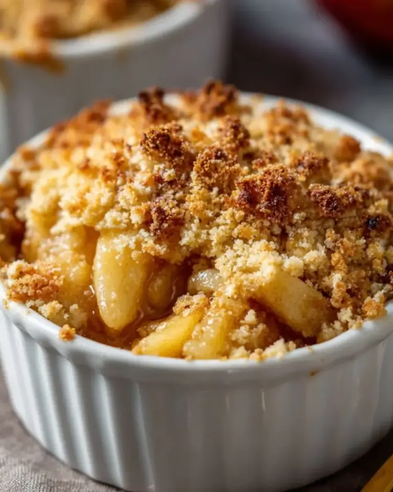 Crumble pomme façon Cyril Lignac