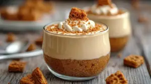 Crème Dessert onctueuse au Spéculoos