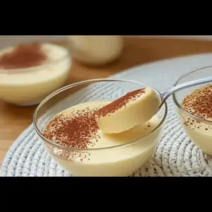 Crème dessert à la vanille onctueuse