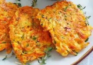 Crêpes de courgettes et de carottes