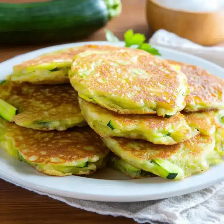 Crêpes Moelleuses Aux Courgettes