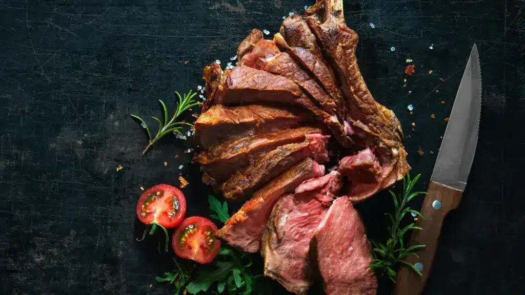 comment cuire une côte de boeuf au barbecue ?