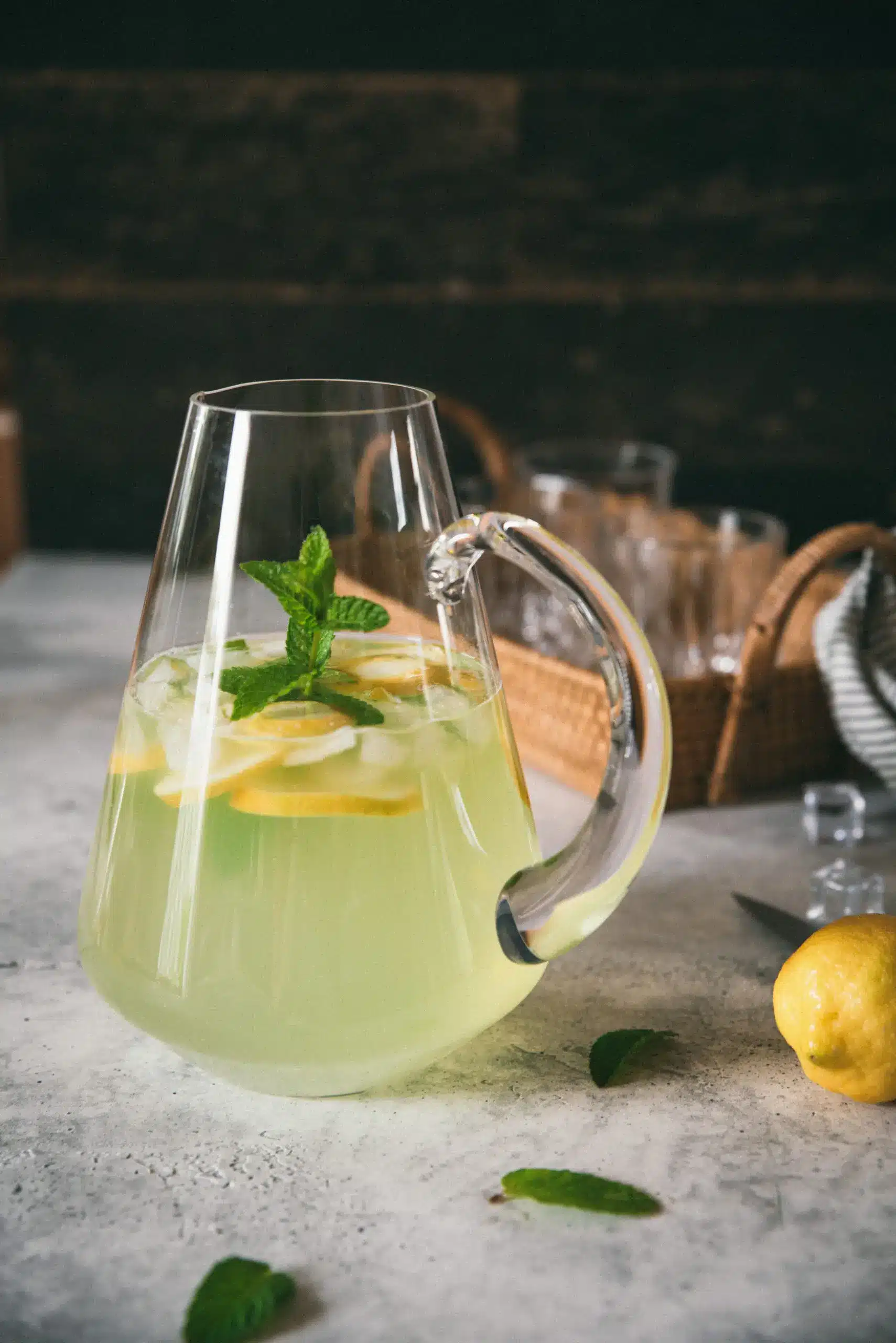 eau aromatisye menthe citron concombre